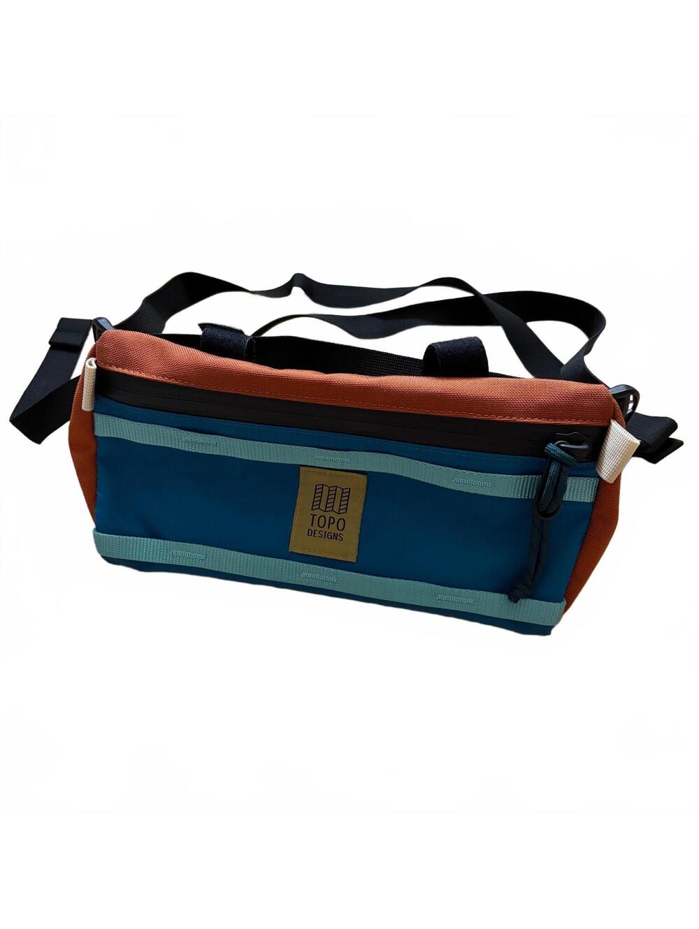 Topo Designs Bike Bag Triangle Pack Cycling USA Colorblock Gorpcore Outdoor - Picture 6 of 6